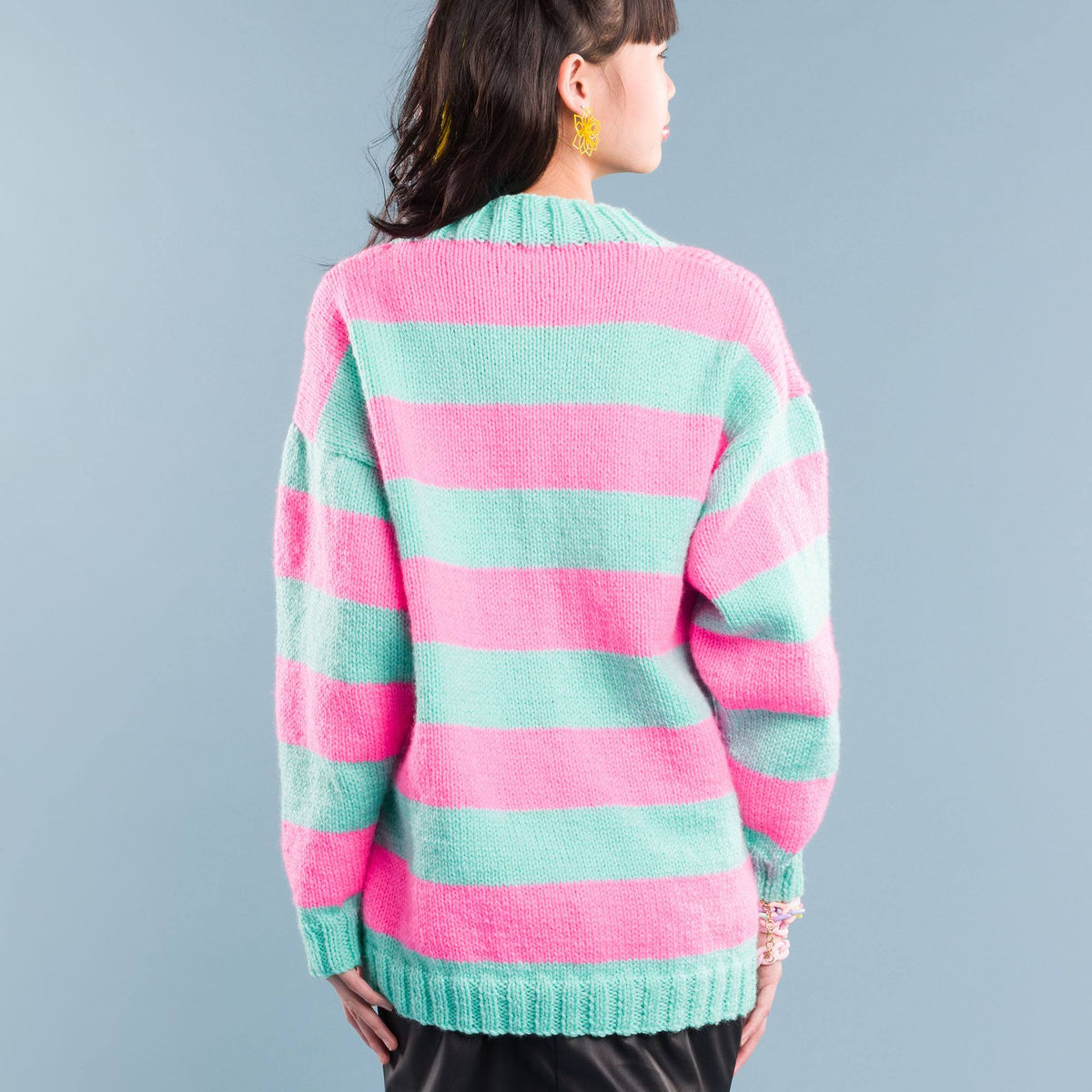 Red Heart Knit Visual Cable Front Pullover Pattern | ribbing, Super Saver