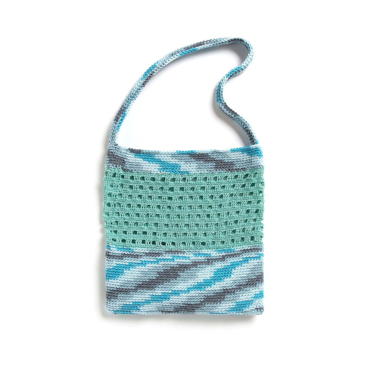Bernat Trendy Crochet Tote Pattern | slip stitch, gift, mesh