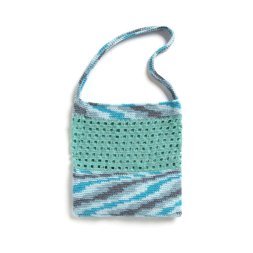 Bernat Trendy Crochet Tote Pattern | slip stitch, gift, mesh