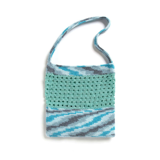 Bernat Trendy Crochet Tote Pattern | slip stitch, gift, mesh