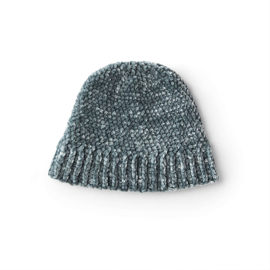 Bernat Classic Crochet Beanie Pattern | slip stitch, ribbed, Velvet