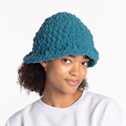 Bernat Crochet Chunky Bucket Hat Pattern | increases, gift, plush