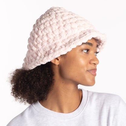 Bernat Crochet Chunky Bucket Hat Pattern | increases, gift, plush