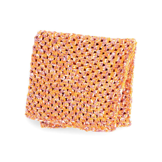 Bernat Great Granny Crochet Baby Blanket Pattern | rounds, plush, colorful
