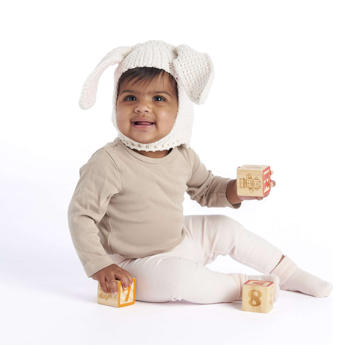 Bernat Bunny Ear Up Crochet Hat Pattern | gift, Hats, Baby