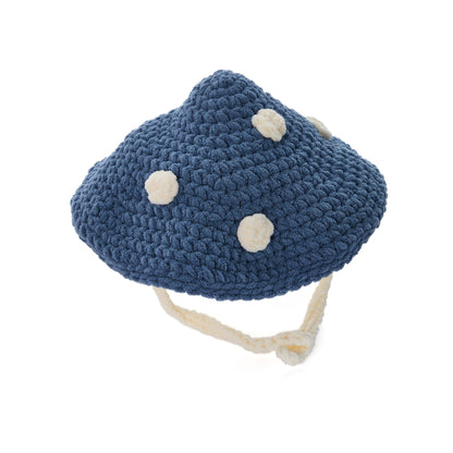 Bernat Crochet Mushroom Cap Pattern | slip stitch, plush, assembly
