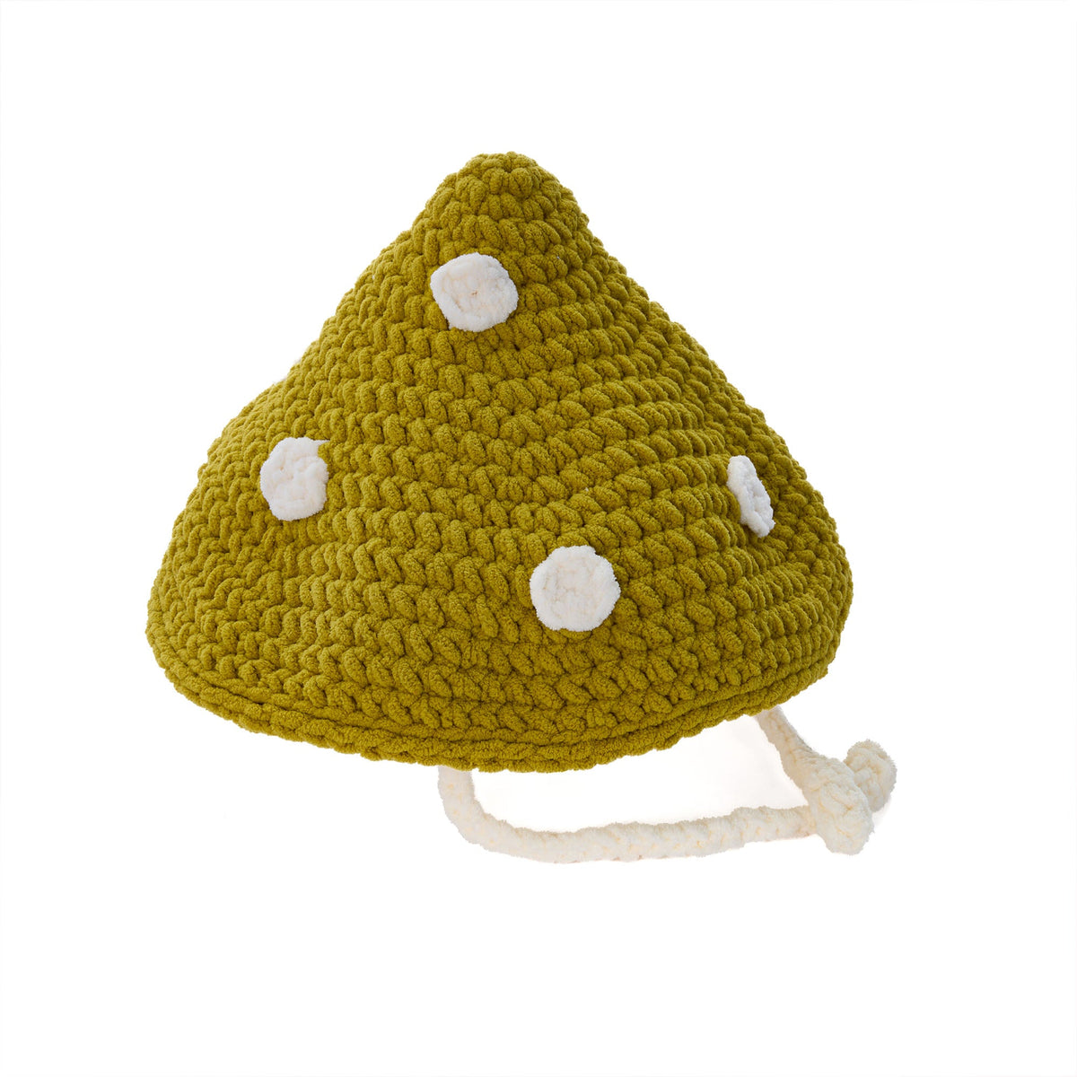 Bernat Crochet Mushroom Cap Pattern | slip stitch, plush, assembly