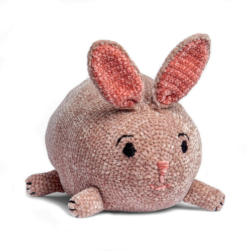 Bernat Crochet Bunny Stuffie Pattern | Baby Velvet, gift, Easy
