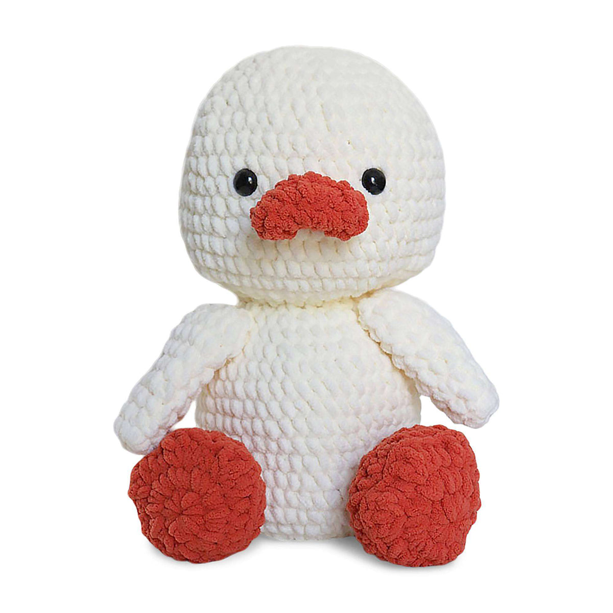 Bernat Quackers the Crochet Duck Pattern | toy, assembly, colors