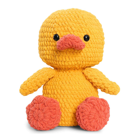 Bernat Quackers the Crochet Duck Pattern | toy, assembly, colors