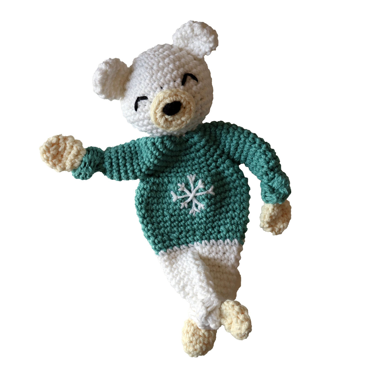 Bernat Crochet Knotted Bear Lovey Pattern | Baby, Easy