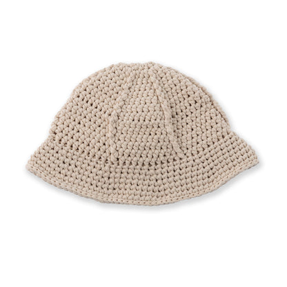 Bernat Explorer Crochet Hat Pattern | front loop, top down, textured