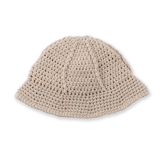 Bernat Explorer Crochet Hat Pattern | front loop, top down, textured