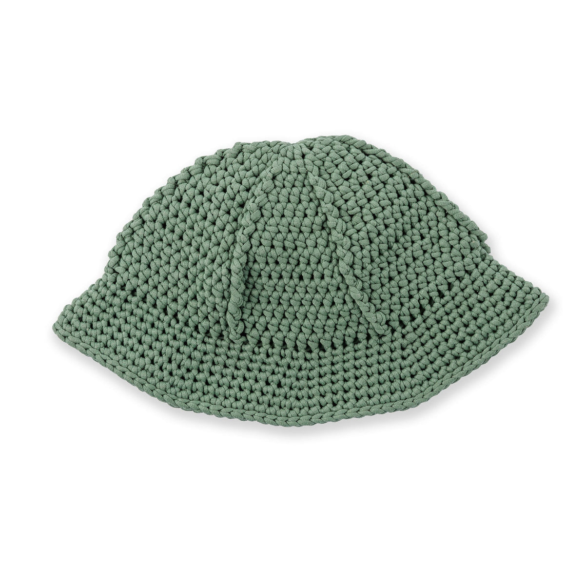 Bernat Explorer Crochet Hat Pattern | front loop, top down, textured