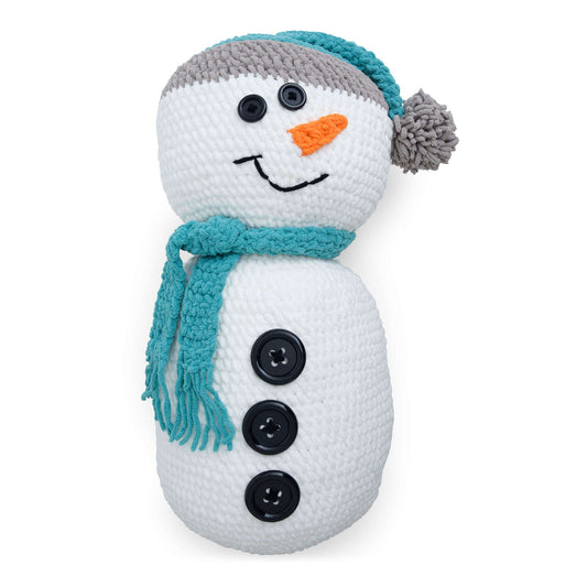 Bernat Giant Crochet Snowman Pattern | Blanket, winter, Kids