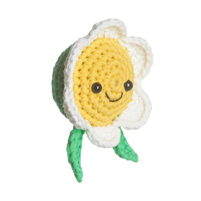 Bernat Maker Mini Daisy the Crochet Flower Pattern | slip stitch, gift, toy