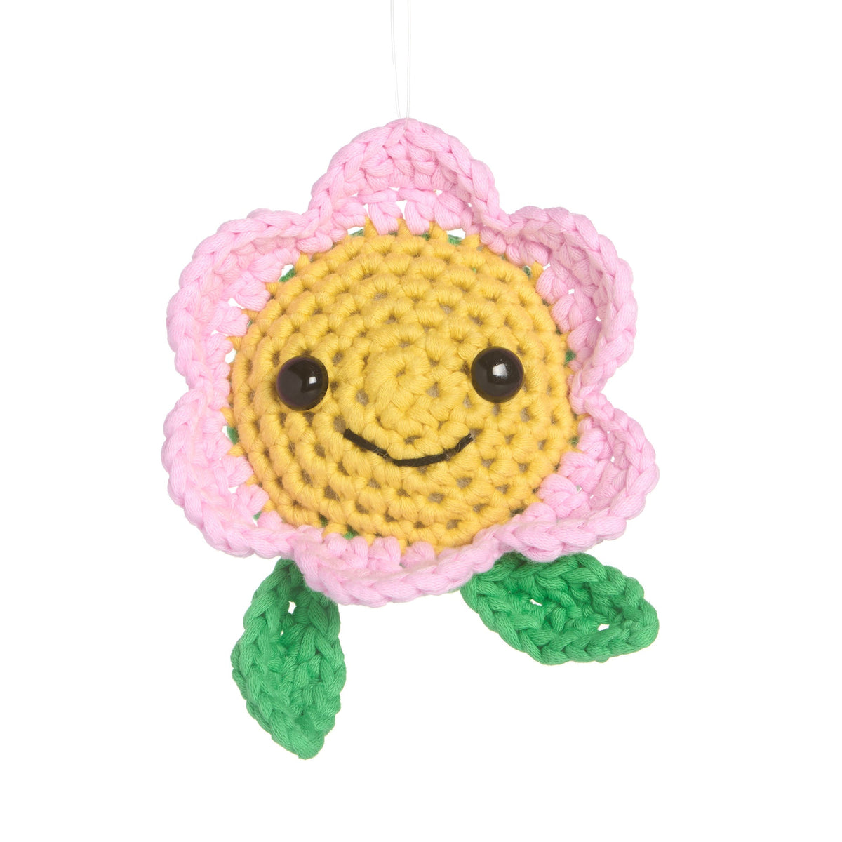 Bernat Maker Mini Daisy the Crochet Flower Pattern | slip stitch, gift, toy