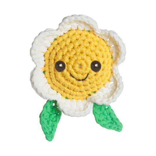 Bernat Maker Mini Daisy the Crochet Flower Pattern | slip stitch, gift, toy