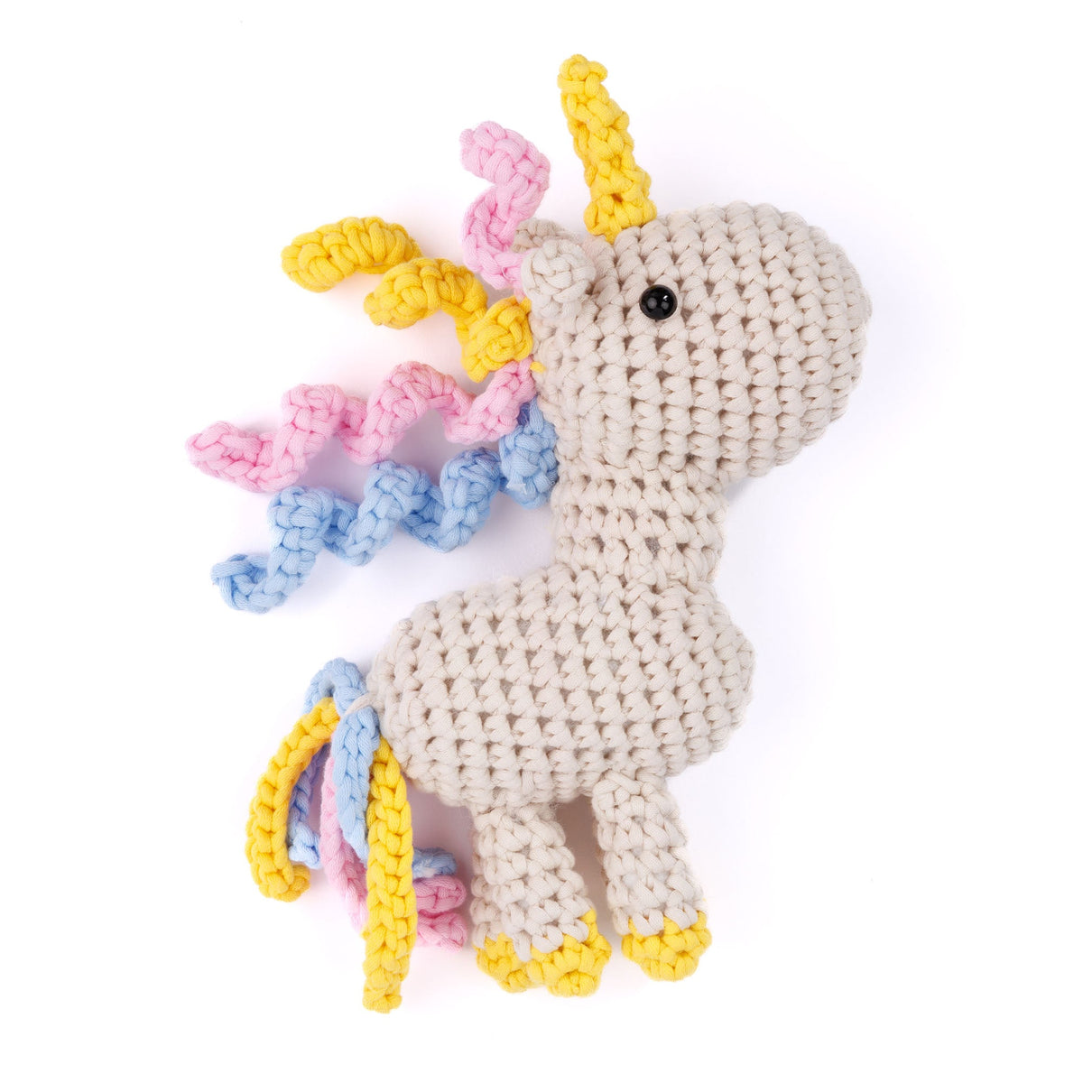 Bernat Crochet Unicorn Friend Pattern | embroidery, Maker Minis, rounds