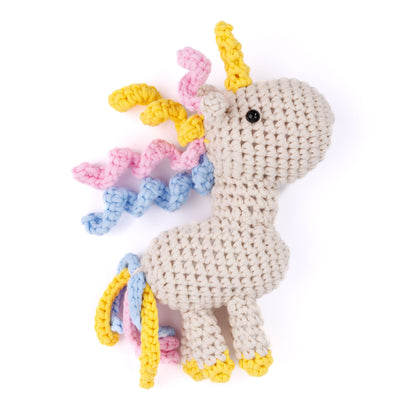 Bernat Crochet Unicorn Friend Pattern | embroidery, Maker Minis, rounds