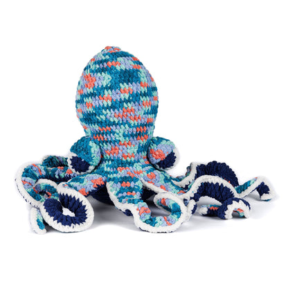 Bernat Coral the Crochet Octopus Amigurumi Pattern | seamed, colors