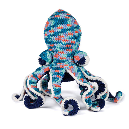 Bernat Coral the Crochet Octopus Amigurumi Pattern | seamed, colors
