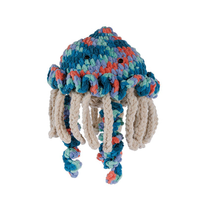 Bernat Jasper the Friendly Crochet Jellyfish Pattern | gift, shelf, rounds