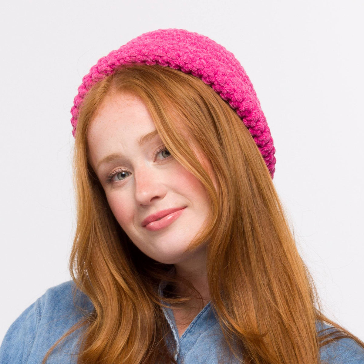 Bernat Crochet Teenie Beanie Pattern | increases, rounds, Plush