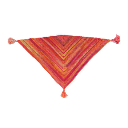 Bernat Crochet Sunrise Shawl Pattern | Harmony, colors, Adult