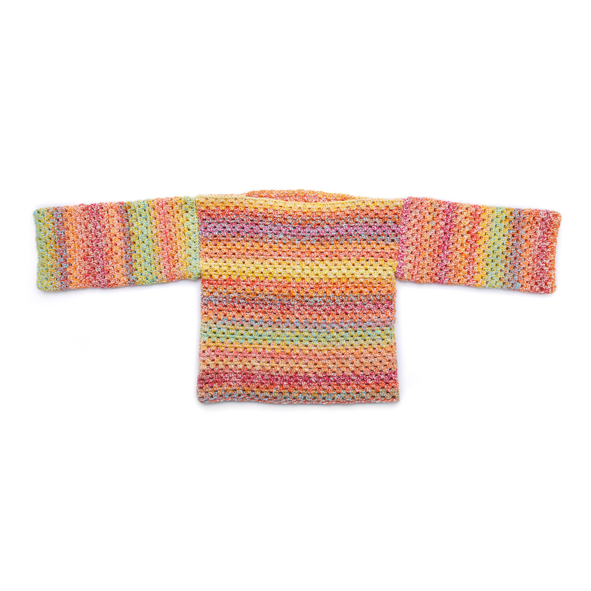 Bernat Crochet Grand Granny Pullover Pattern | Harmony, assembly, colors