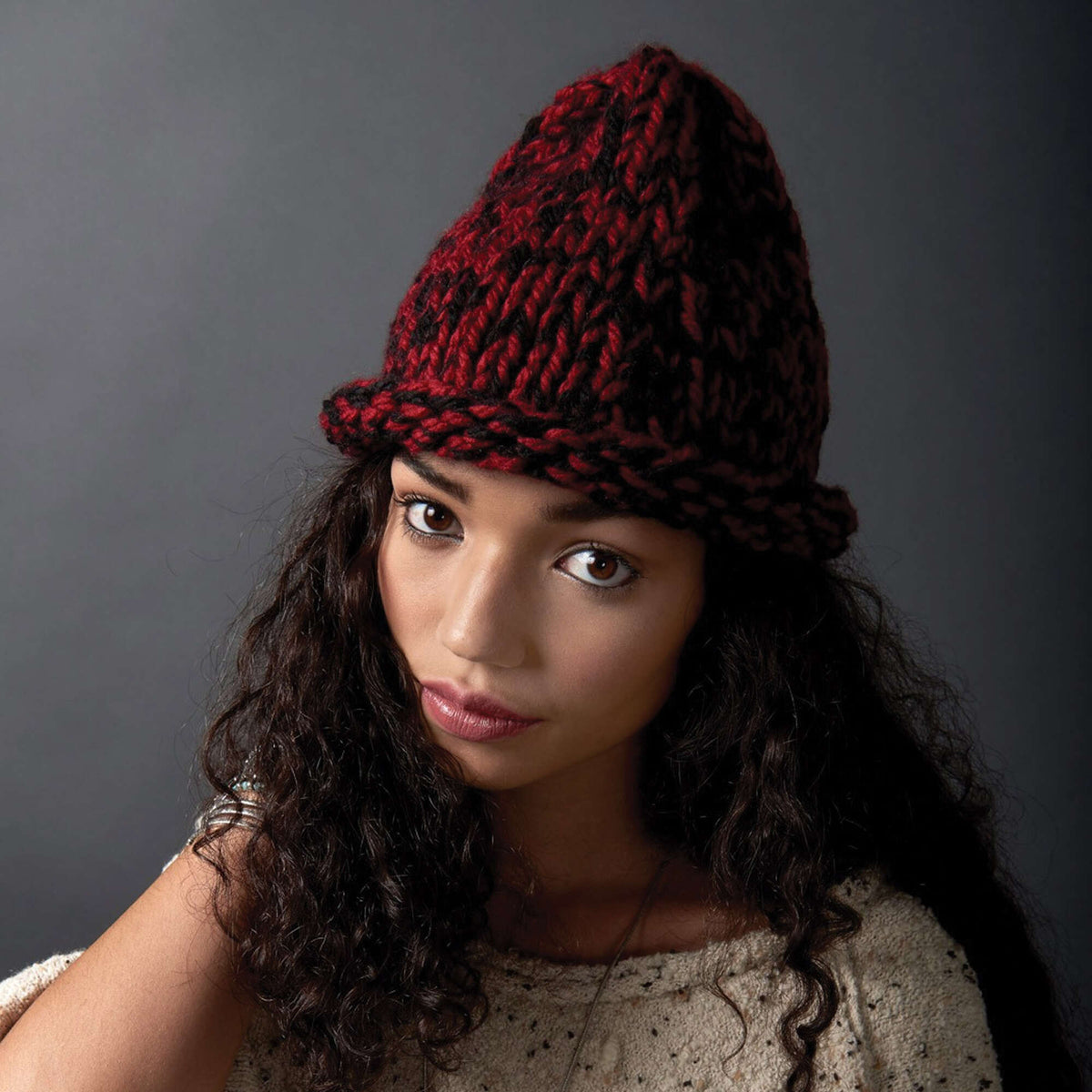 Bernat Knit Raised Beanie Pattern | gift, shades, Hats