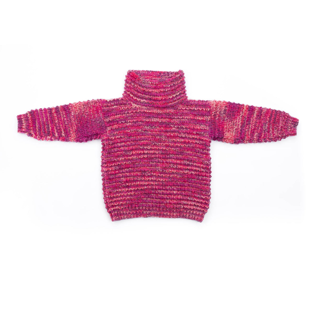 Bernat Spark Cozy Texture Knit Sweater Pattern | ribbing, seaming, holiday