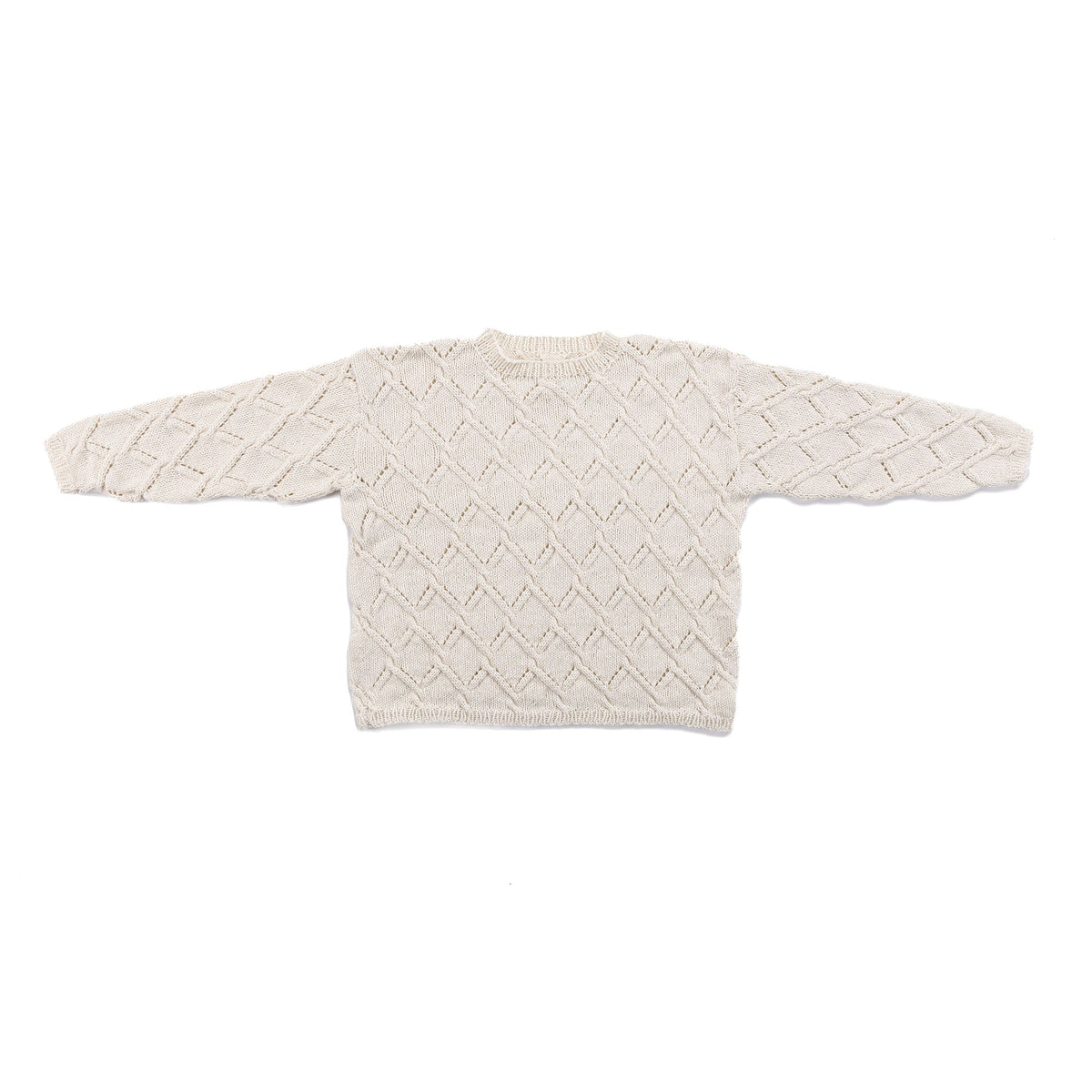 Bernat Nicole's Trellis Cables Knit Pullover Pattern | sleeves, Women