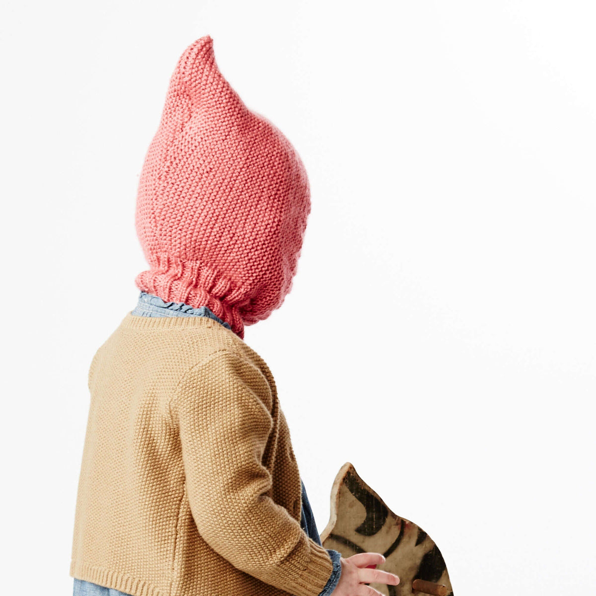 Bernat Knit Garter Little Gnome Hat Pattern | ribbing, winter, gift