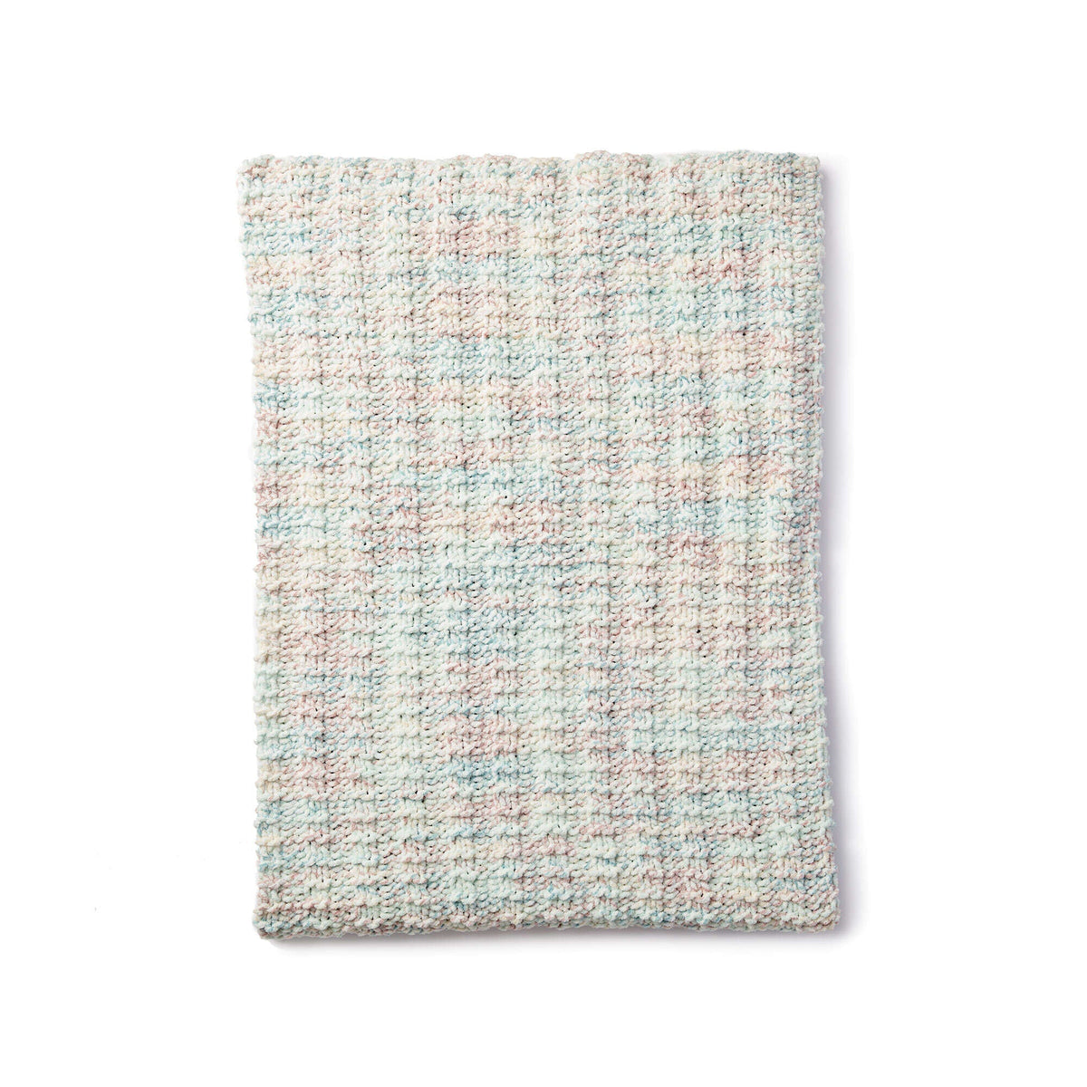 Bernat Waffle Stitch Twist Knit Throw Pattern | holiday, gift, shades