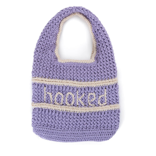 Caron Crochet Knotty Beach Bag Pattern | slip stitch, textured, Bags/Purses
