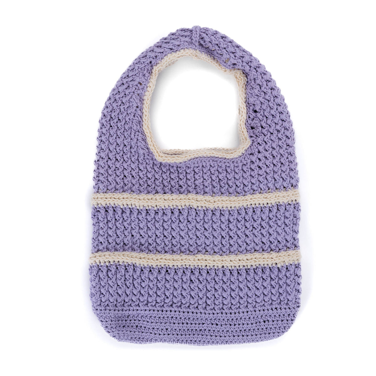 Caron Crochet Knotty Beach Bag Pattern | slip stitch, textured, Bags/Purses