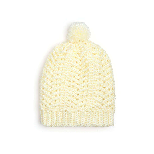 Caron Crochet Faux Cables Hat Pattern | Simply Soft, gift, texture