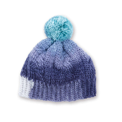 Caron Crochet Cabled Beanie Pattern | ribbed, cables, texture