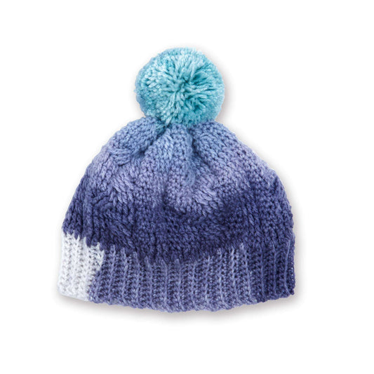 Caron Crochet Cabled Beanie Pattern | ribbed, cables, texture