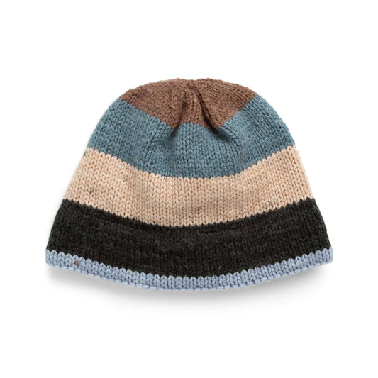 Caron Adventurous Beginner Knit Beanie Pattern | stocking stitch, Hats