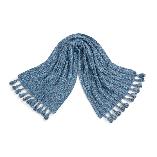 Caron Chain Ridge Crochet Shawl Pattern | texture, textured, Easy