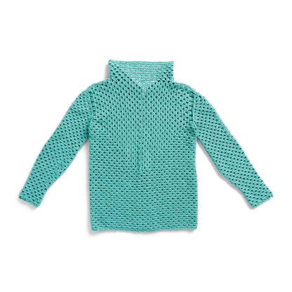 Caron Granny Cluster Crochet Cardigan Pattern | increases, assembly