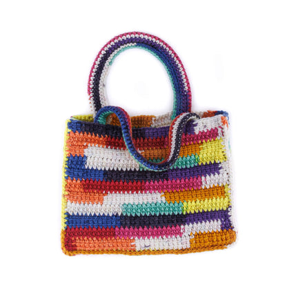 Caron Crochet Big Scrappy Tote Pattern | Bags/Purses, Adult, Easy