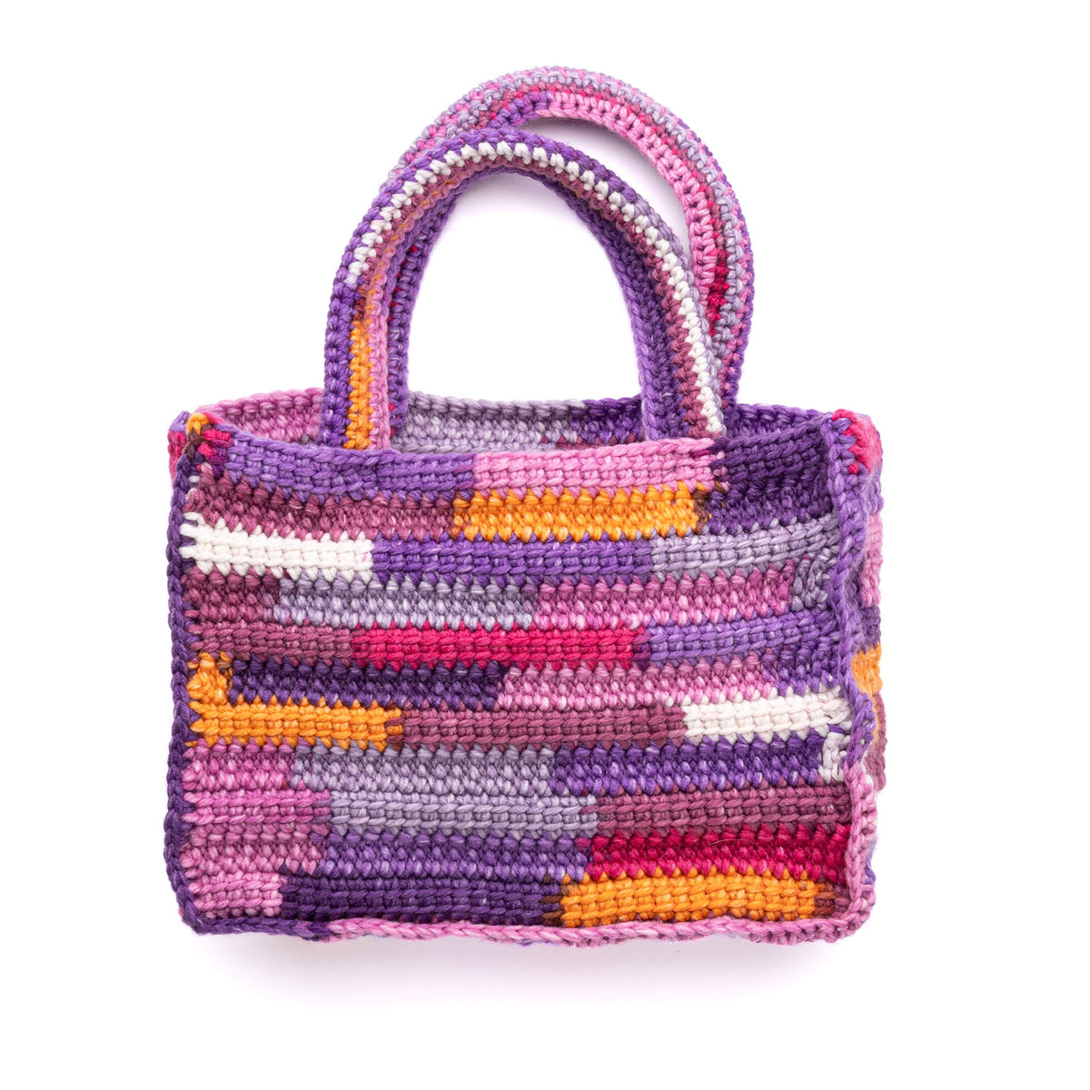 Caron Crochet Big Scrappy Tote Pattern | Bags/Purses, Adult, Easy