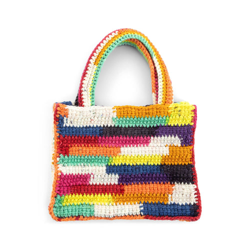 Caron Crochet Big Scrappy Tote Pattern | Bags/Purses, Adult, Easy