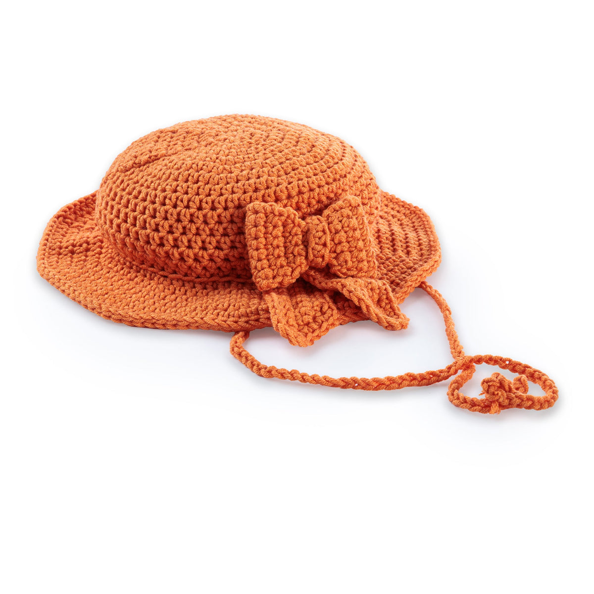 Caron Bowtique Crochet Bucket Hat Pattern | chain stitch, Simply Me, Hats