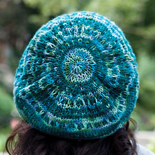 Caron Knit Slip Stitch Beret Pattern | Simply Soft, shades, Hats