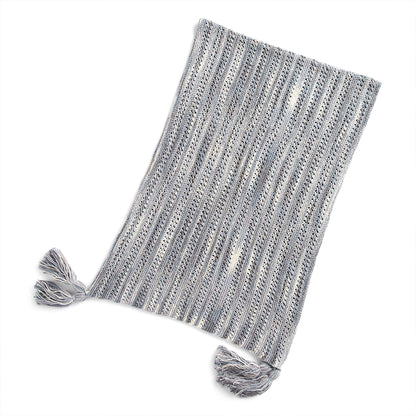 Caron Eyelet Stripes Knit Shawl Pattern | Funnel Cakes, gift, Easy