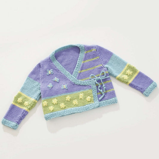 Caron Knit Nordic Kimono Pattern | embroidery, Simply Soft, gift